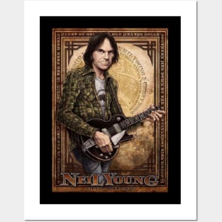 NEIL YOUNG MERCH VTG Posters and Art